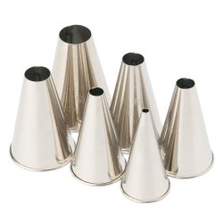 Set 6 round plain nozzles