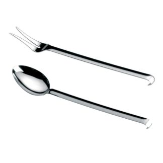 basting spoon meat fork
