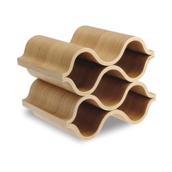 portabottiglie legno per tavola pavimento