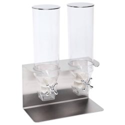 distributore dosatore cereali doppio