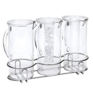 stand with 3 multipurpose pitchers