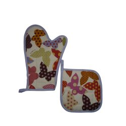 Guanto e presina da cucina