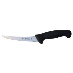 Curved boning knife