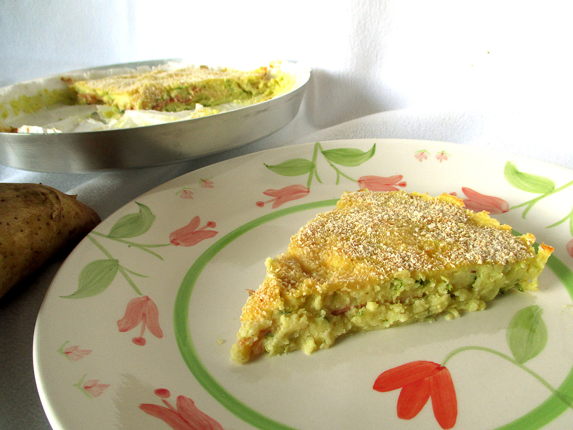 pasticcio di zucchine e patate