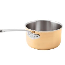 casseruola alta 1 manico rame alluminio acciaio