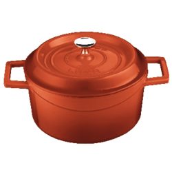 Red saucepot cast iron