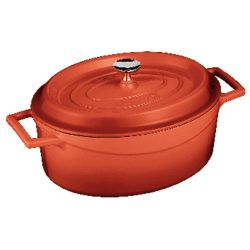 Oval saucepot cast iron