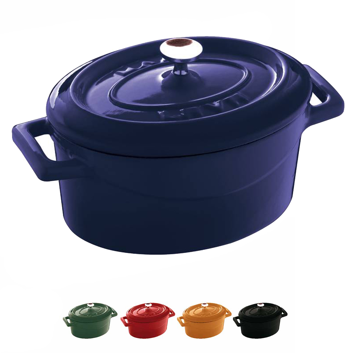 Paderno - Cocotte ghisa 12x9 cm - Italian Cooking Store