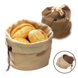 Bread basket with warming pillow