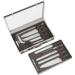 valigia coltelli chef 14 pezzi