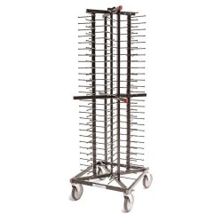 Mobile plate rack