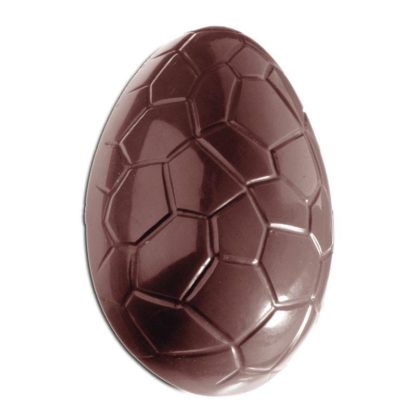 Homemade chocolate egg