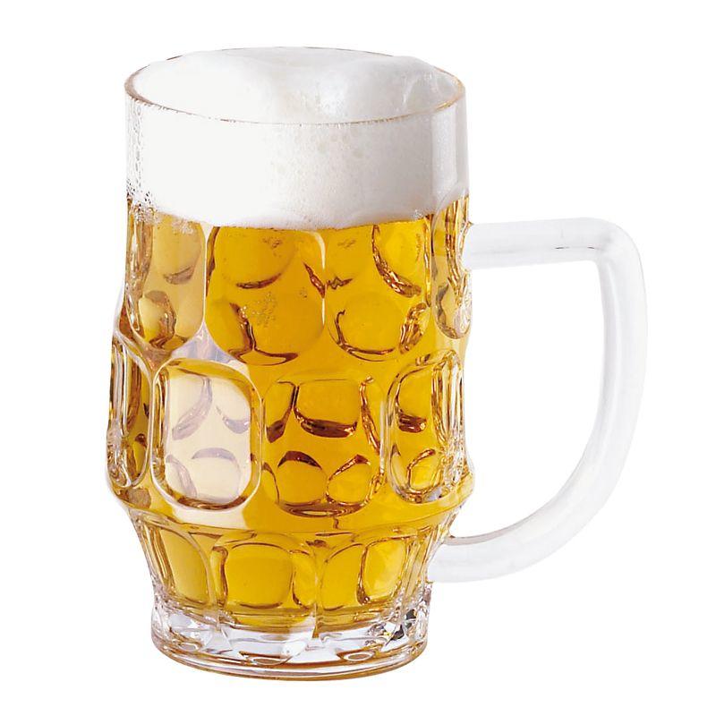 Paderno – Beer glass in methylstyrene 6 pcs