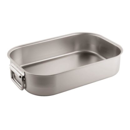 Stainless steel roasting pan