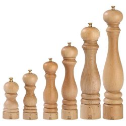 Pepper mill salt mill natural beech wood