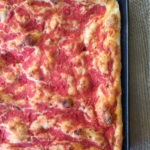 Crispy sheet-pan pizza