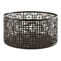 alzata metallo cesto cilindro