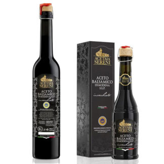 Aceto balsamico di Modena I.G.P. invecchiato “etichetta nera”- Acetaia Sereni