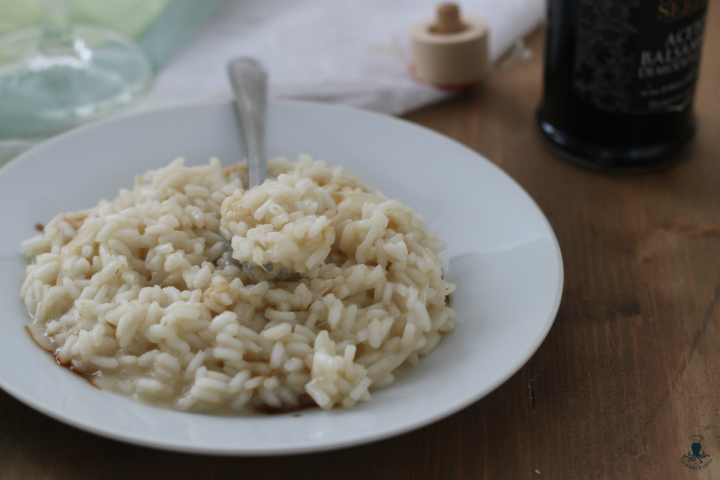 Risotto all'aceto balsamico