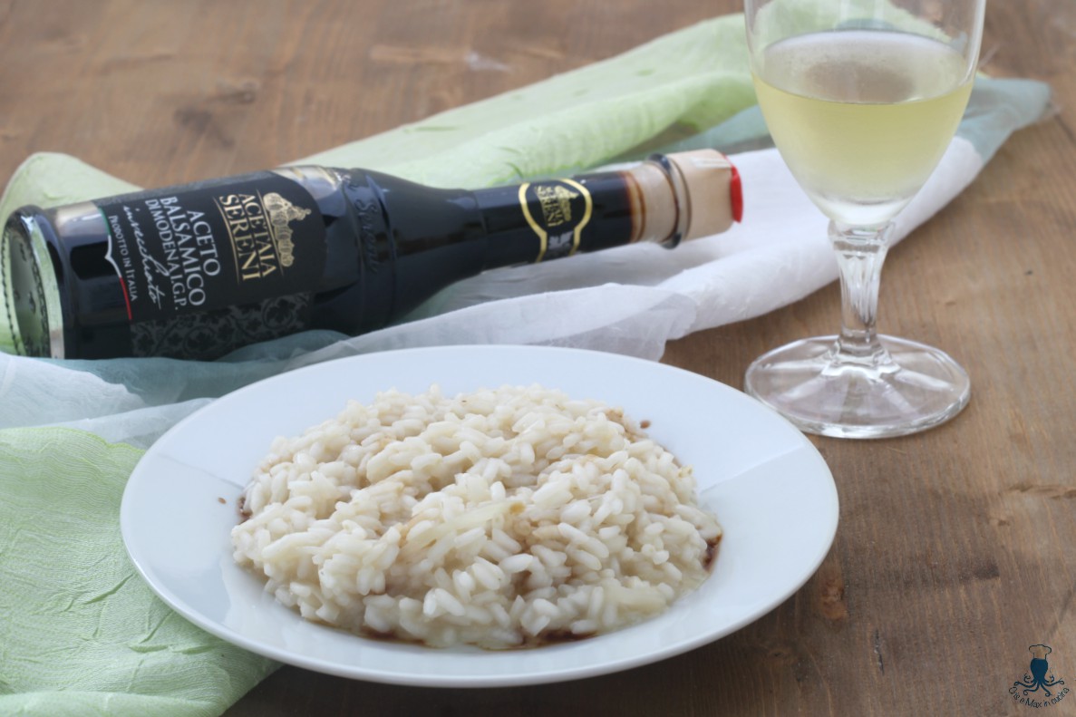 Risotto all'aceto balsamico