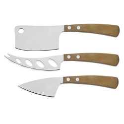 coltelli formaggi manico chiaro